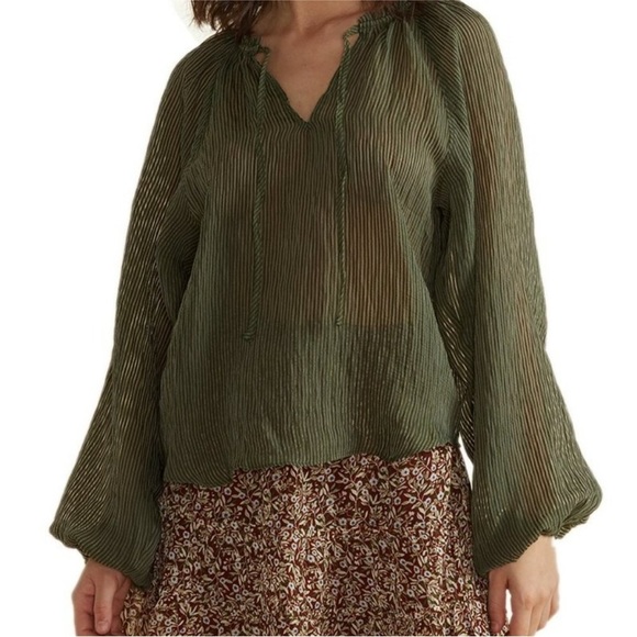 MINKPINK Green Women's Top - Picture 1 of 7